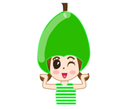 Nong Preaw wahn (English version) sticker #7558353