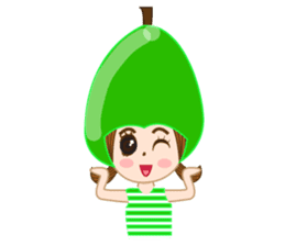 Nong Preaw wahn (English version) sticker #7558353