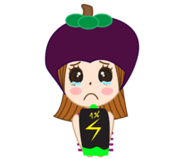 Nong Preaw wahn (English version) sticker #7558354