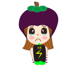 Nong Preaw wahn (English version) sticker #7558354