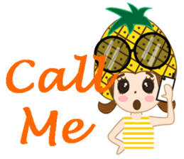 Nong Preaw wahn (English version) sticker #7558357