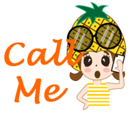 Nong Preaw wahn (English version) sticker #7558357