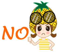 Nong Preaw wahn (English version) sticker #7558359