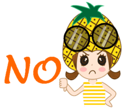 Nong Preaw wahn (English version) sticker #7558359