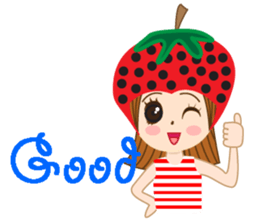 Nong Preaw wahn (English version) sticker #7558365