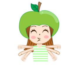 Nong Preaw wahn (English version) sticker #7558366