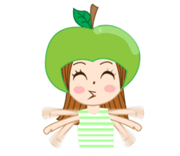 Nong Preaw wahn (English version) sticker #7558366