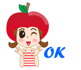 Nong Preaw wahn (English version) sticker #7558369