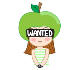 Nong Preaw wahn (English version) sticker #7558371