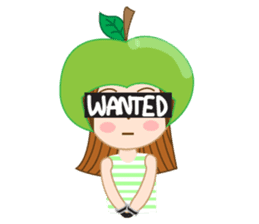 Nong Preaw wahn (English version) sticker #7558371