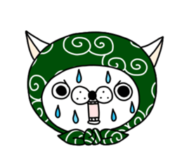 The gloomy dog sticker #7558541