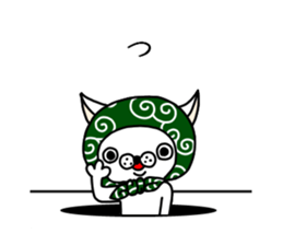 The gloomy dog sticker #7558545