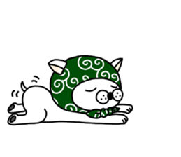 The gloomy dog sticker #7558549