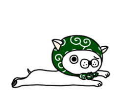 The gloomy dog sticker #7558550