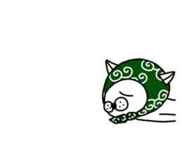 The gloomy dog sticker #7558552