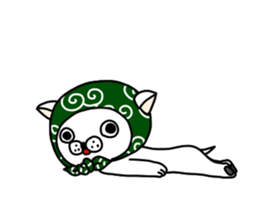 The gloomy dog sticker #7558554