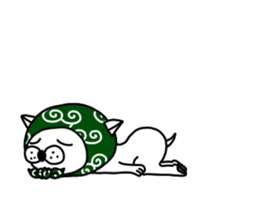 The gloomy dog sticker #7558555