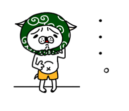 The gloomy dog sticker #7558556