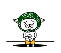 The gloomy dog sticker #7558557