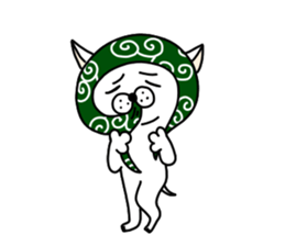 The gloomy dog sticker #7558569