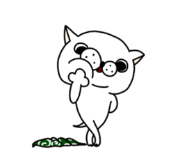 The gloomy dog sticker #7558571