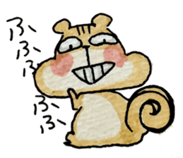 Squirrel and Turtle sticker #7558650