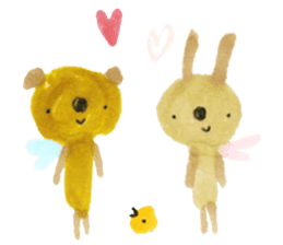 Anano Rabbit U-pi sticker #7558652