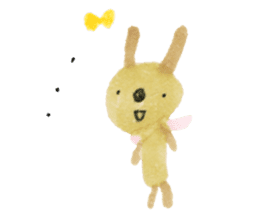 Anano Rabbit U-pi sticker #7558655
