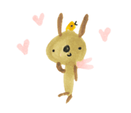 Anano Rabbit U-pi sticker #7558657