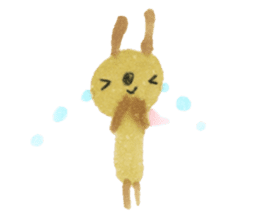Anano Rabbit U-pi sticker #7558660