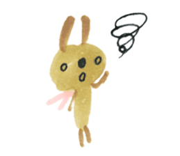 Anano Rabbit U-pi sticker #7558663