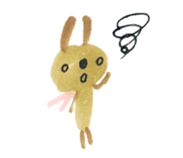 Anano Rabbit U-pi sticker #7558663