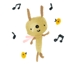 Anano Rabbit U-pi sticker #7558667