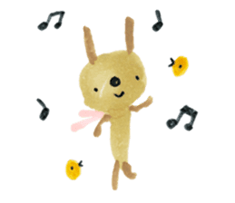 Anano Rabbit U-pi sticker #7558667