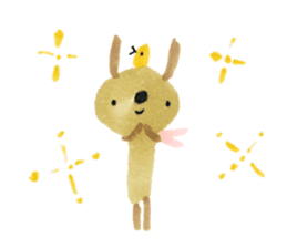 Anano Rabbit U-pi sticker #7558671