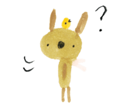 Anano Rabbit U-pi sticker #7558673