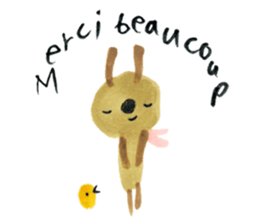 Anano Rabbit U-pi sticker #7558674