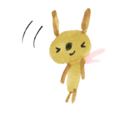 Anano Rabbit U-pi sticker #7558676