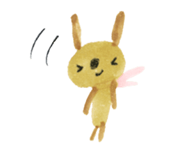 Anano Rabbit U-pi sticker #7558676