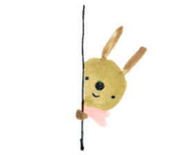 Anano Rabbit U-pi sticker #7558679