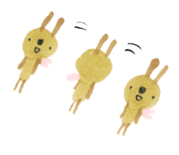 Anano Rabbit U-pi sticker #7558684