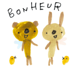 Anano Bear Ku-pi sticker #7558852