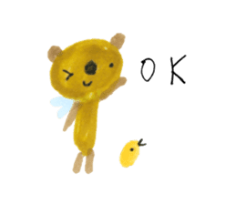 Anano Bear Ku-pi sticker #7558853