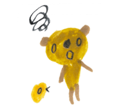 Anano Bear Ku-pi sticker #7558856