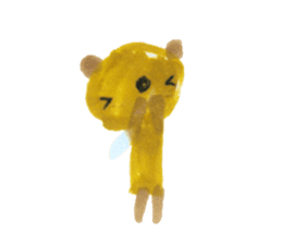 Anano Bear Ku-pi sticker #7558868