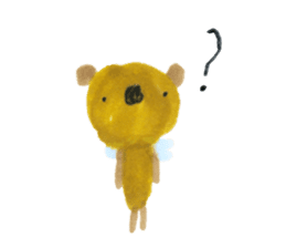 Anano Bear Ku-pi sticker #7558873