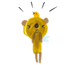 Anano Bear Ku-pi sticker #7558875