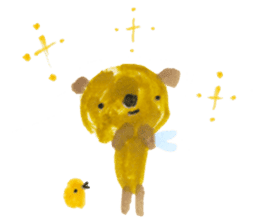 Anano Bear Ku-pi sticker #7558886