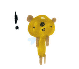 Anano Bear Ku-pi sticker #7558889