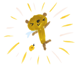 Anano Bear Ku-pi sticker #7558891